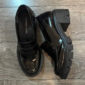 Sincerely Jules Black Loafers
